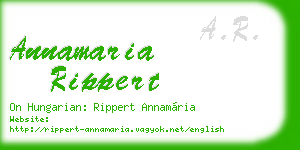 annamaria rippert business card